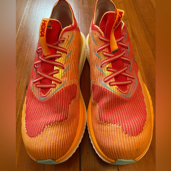 HOKA Cielo X1 M11/W12 orange **worn once** - Picture 4 of 6